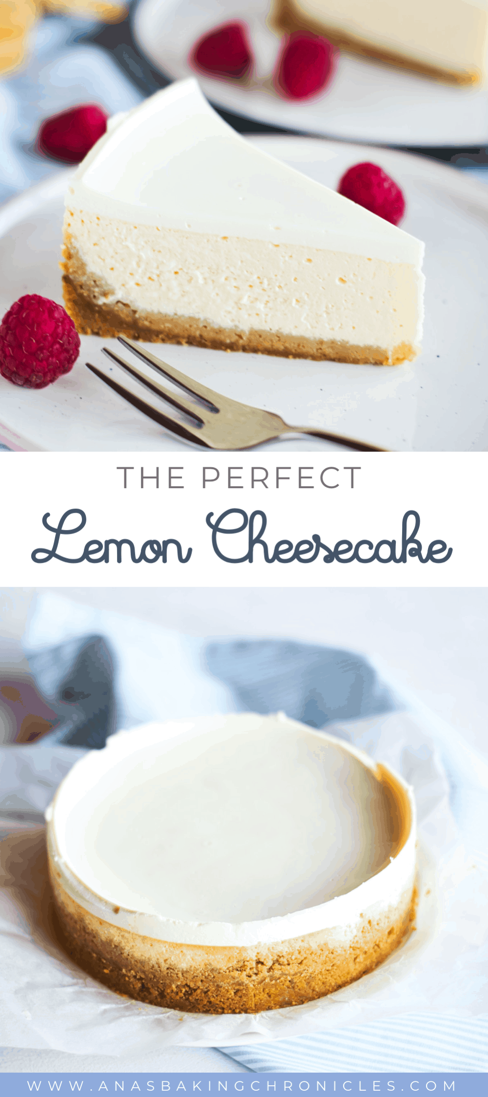 The Perfect Lemon Cheesecake