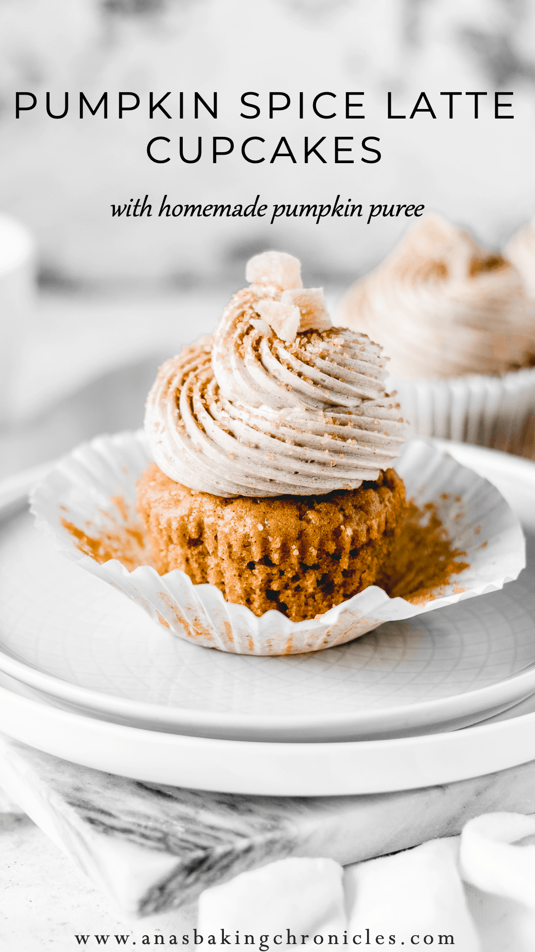 Pumpkin Spice Latte Cupcakes