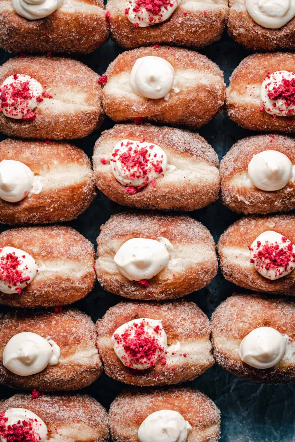 Bavarian Cream Filled Doughnuts Ana's Baking Chronicles