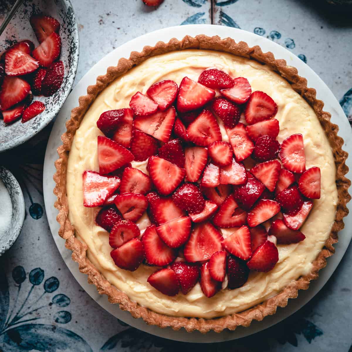 Tarte aux Fraises (Strawberry tart)